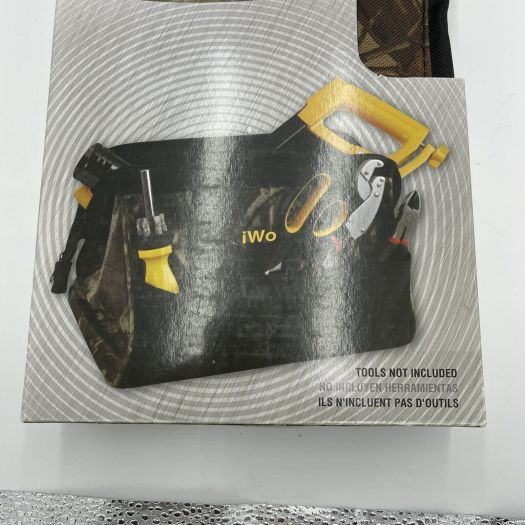 Olympia Tools Camo Design Tool Bag 7 Outer Pockets 3 Inner Pockets 12×7 Opening
