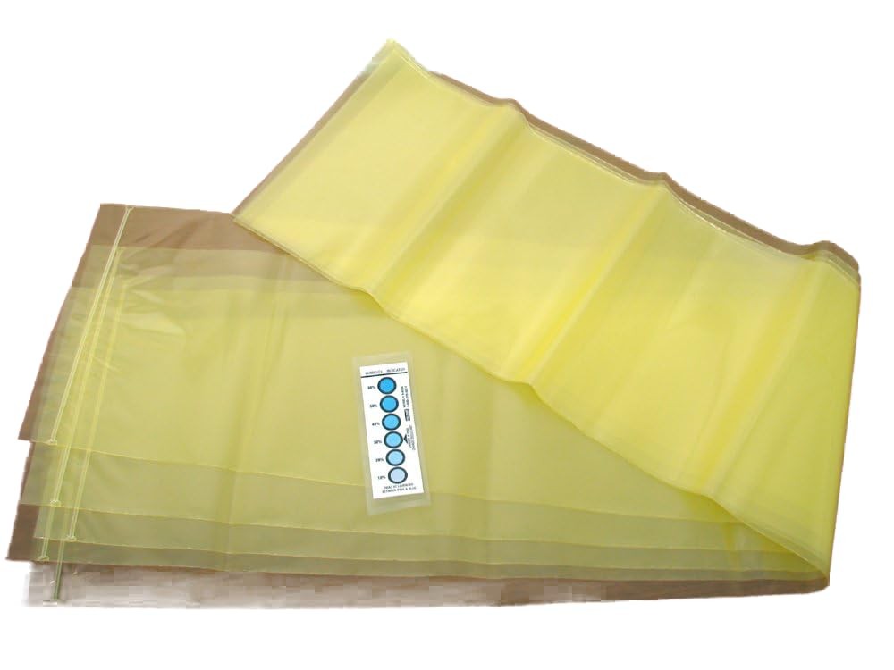 5 PCS 10×50 Inch Rust Prevention Poly Bag Zip Closure Corrosion Protection