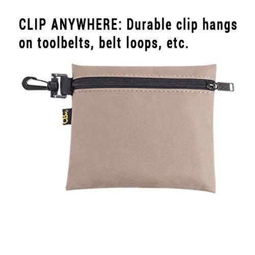 CLC Custom Leathercraft 1100 Multi-Purpose Clip-on Zippered Pack of 1, Multi