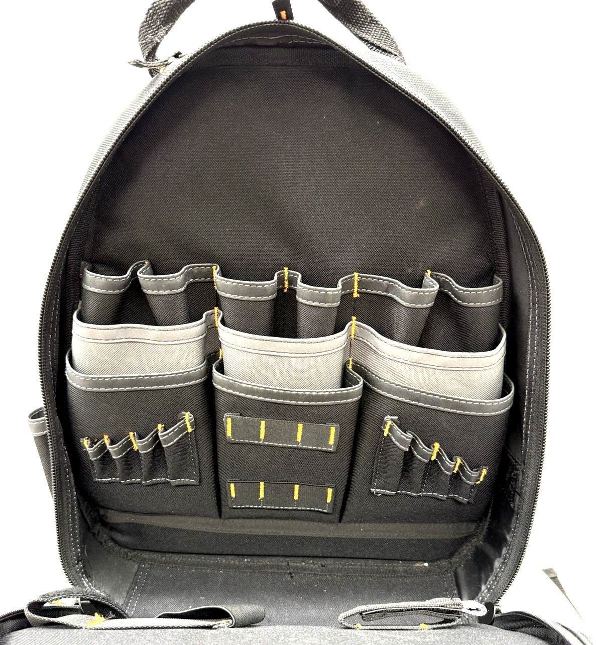 CLC 44 Pocket Deluxe Tool Backpack with Padded Shoulder Straps Model 1134 Work