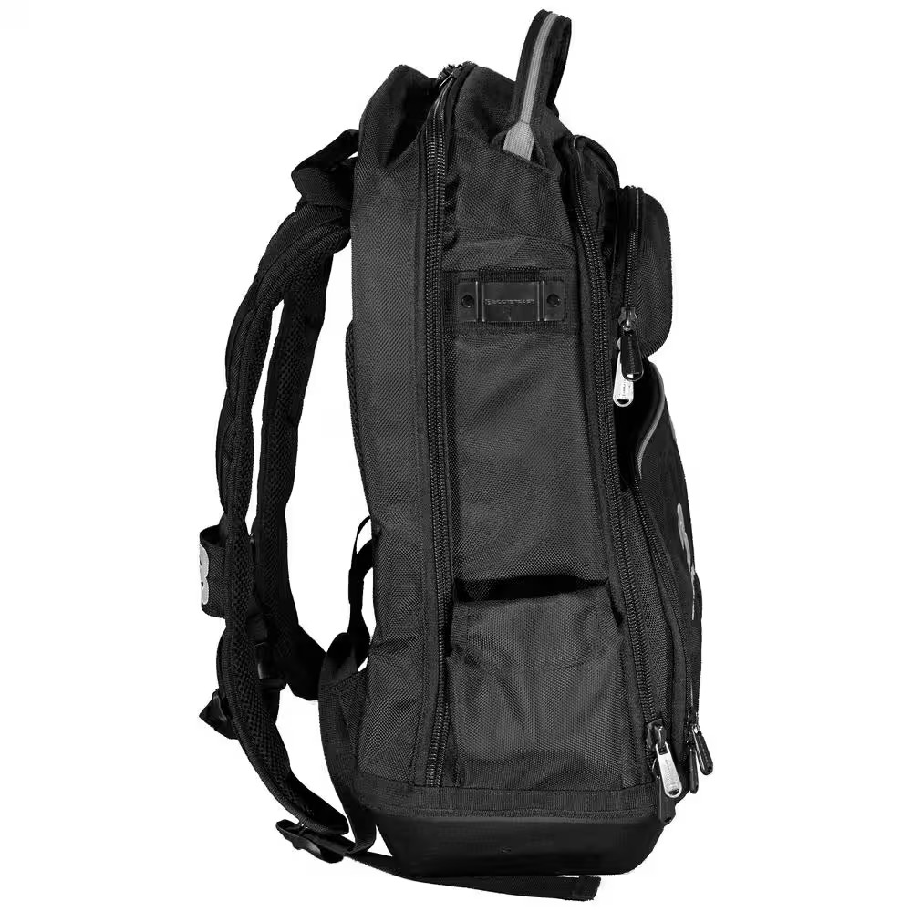 15 In. Contractor’S Backpack with Integrated Power Bank Compartment and Waterpro