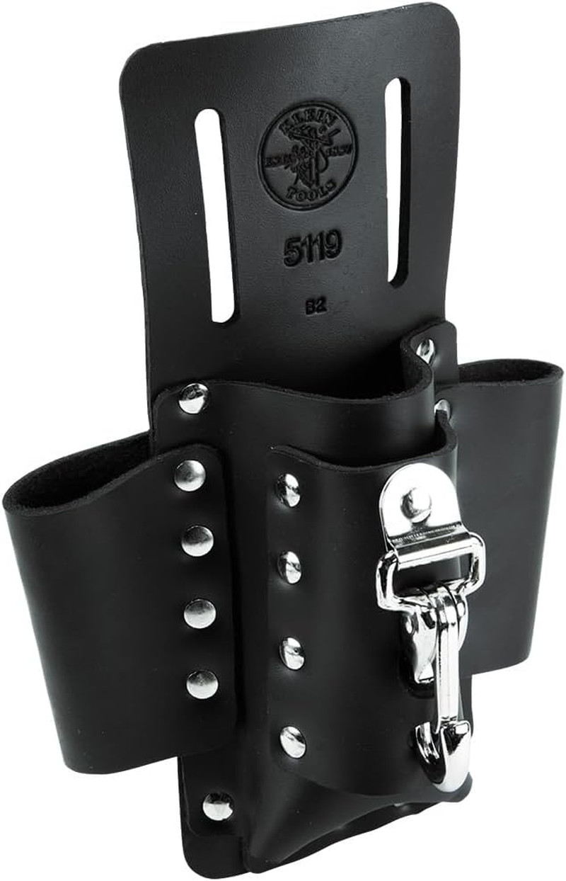 5119 Tool Pouch, Multi Tool Holder with 4 Pockets and Knife Holder Is Great for