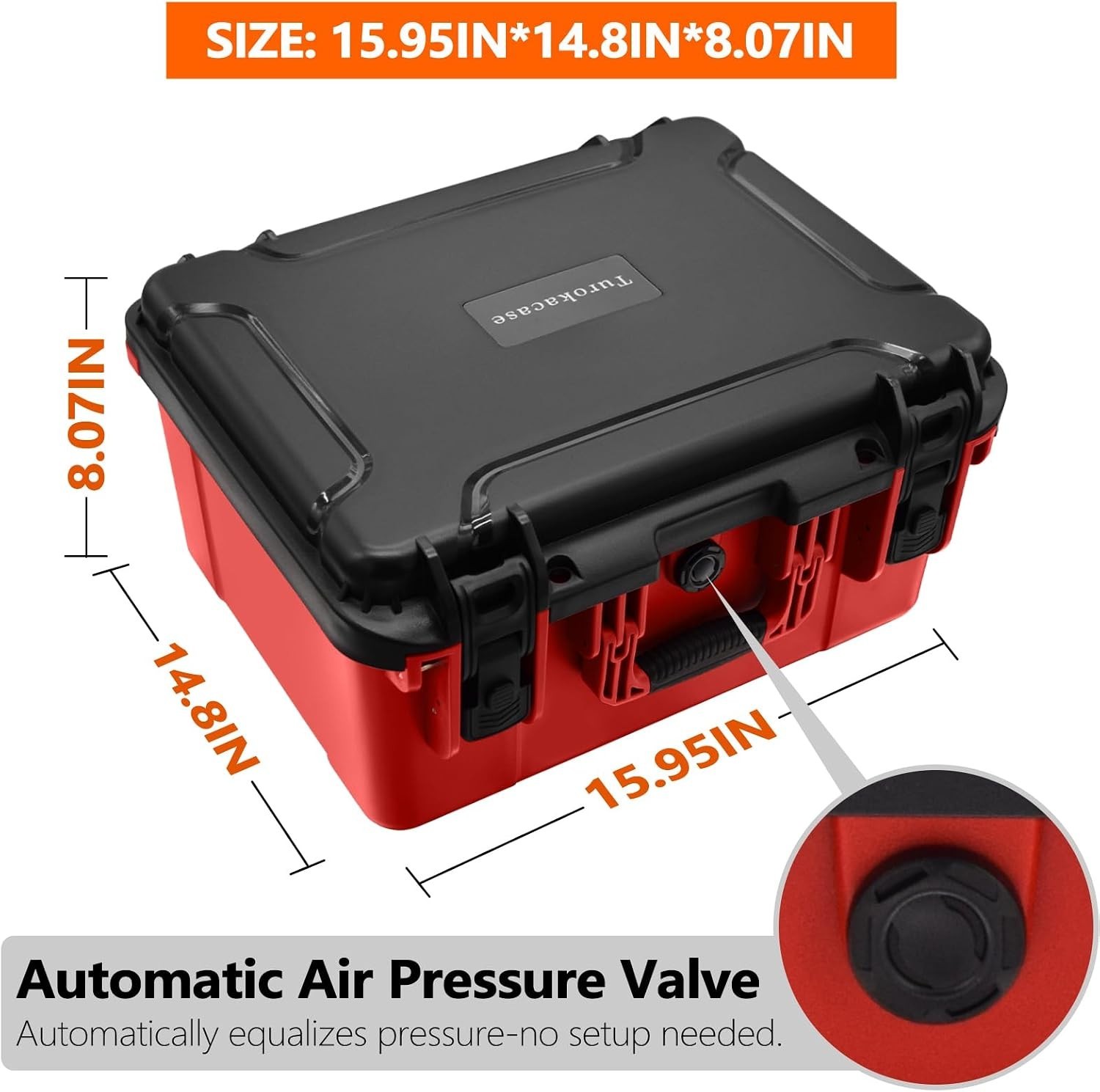 Air Compressor Hard Storage Case for Milwaukee M18 Inflator 2848-20 – Waterpr…