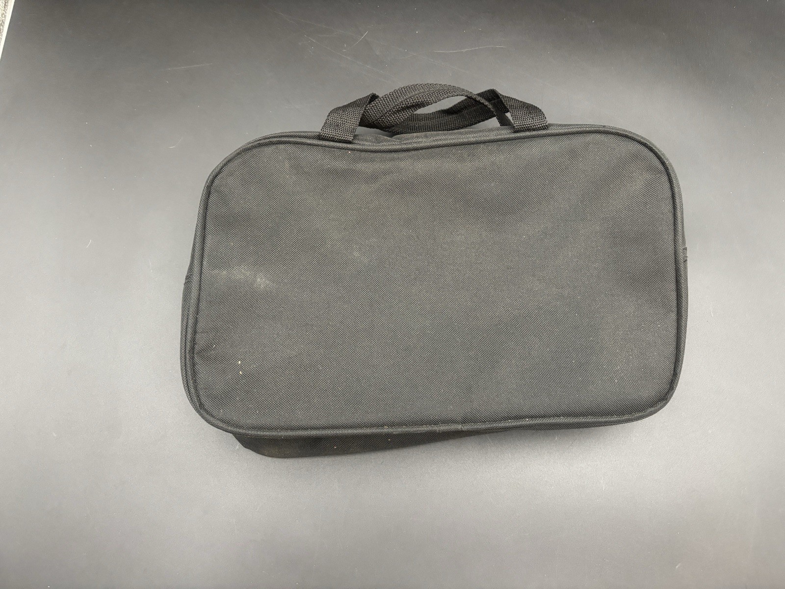 BLACK+DECKER Black Canvas Zippered Tool Storage Case Bag – Good Condition!