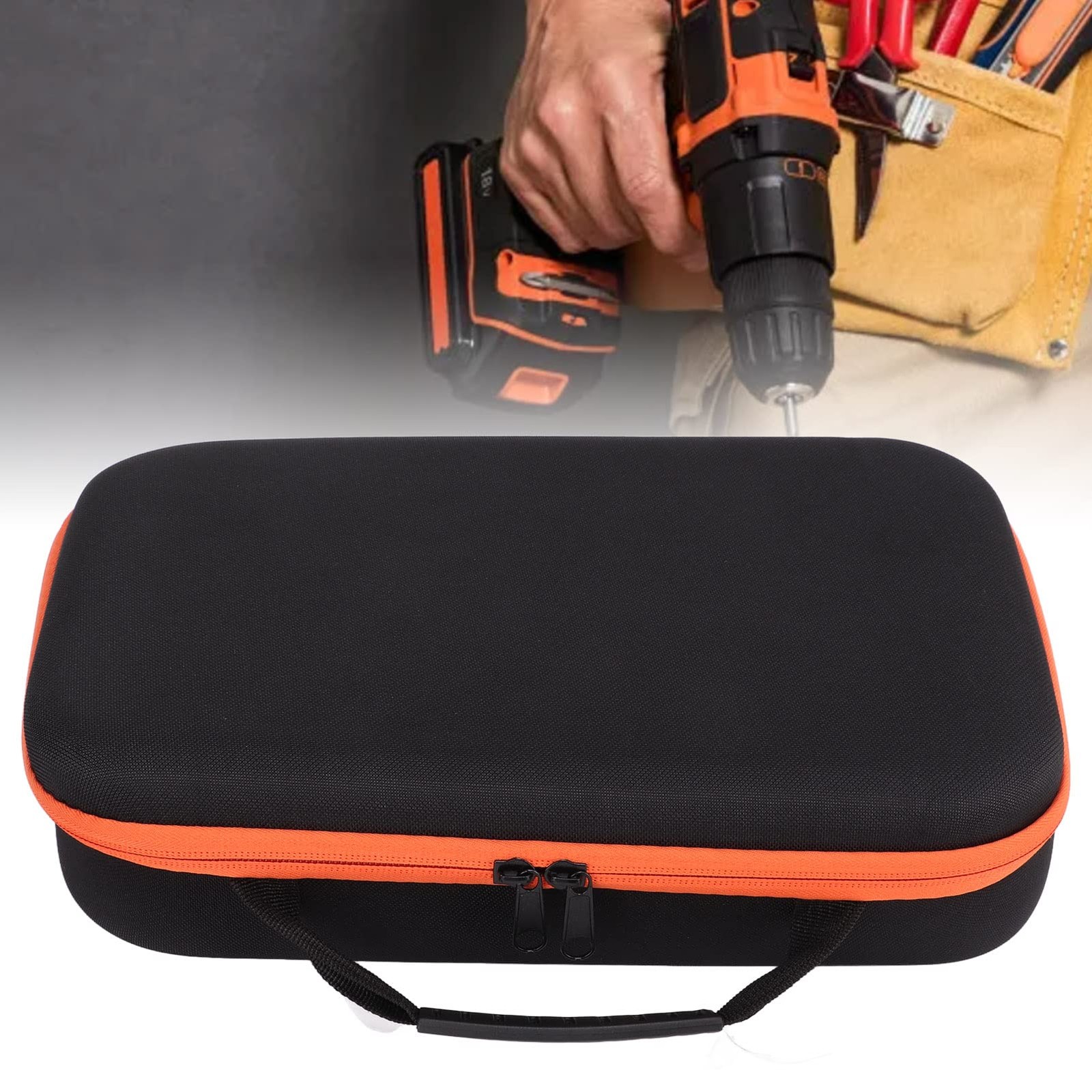 Tool Storage Bag, Hard Storage Tools Case Oxford Fabric Accessory Storage Cas…