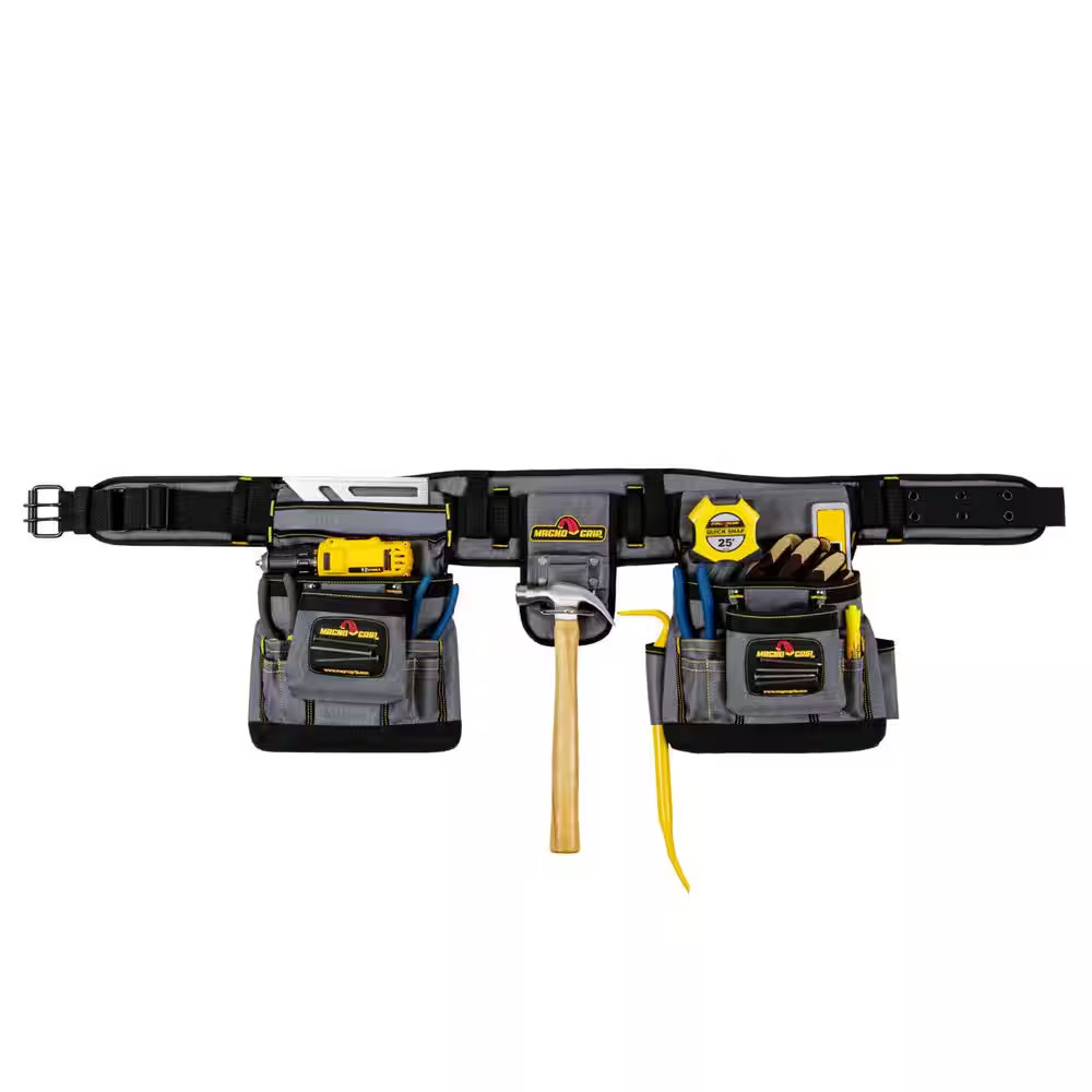 19-Pocket Builders Tool Belt