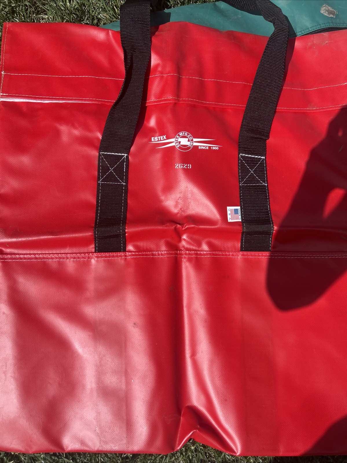 Estex Heavy Duty Vinyl Utility Gear Bag Lineman Arborist Rope Tool Bag Made USA