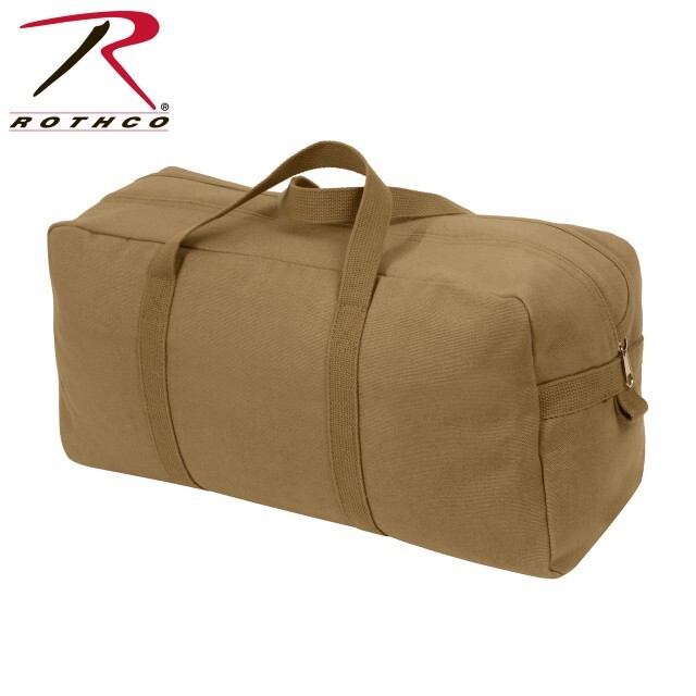 Rothco Canvas Tanker Style Tool Bag – Coyote Brown