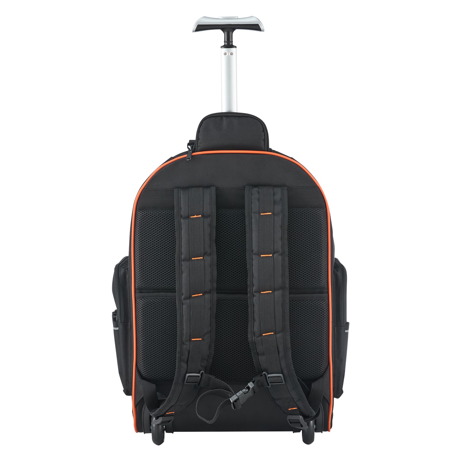 VEVOR Rolling Tool Backpack 72 Pockets Heavy Duty Roller Tool Bag on Wheels