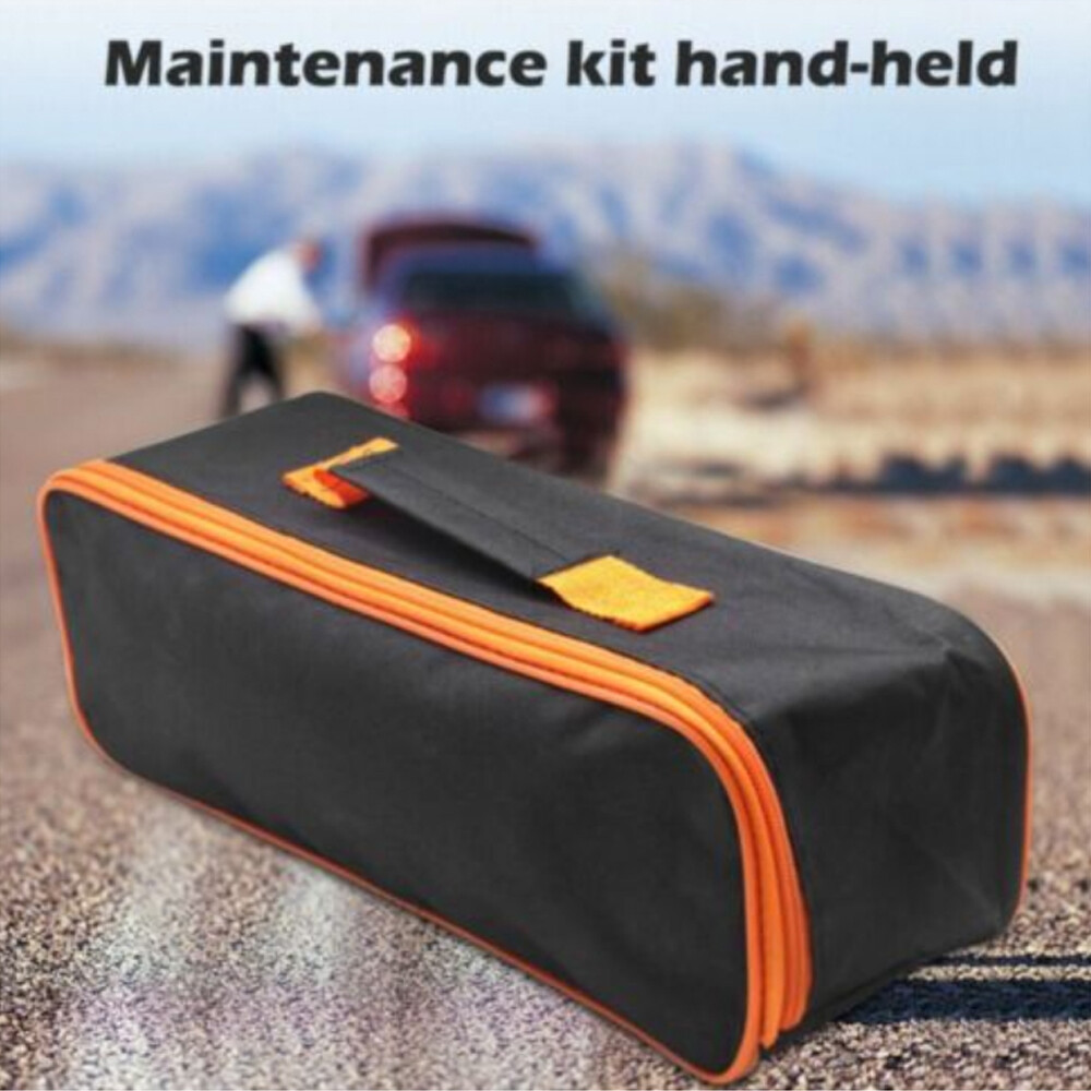 Multifunctional Metal Tool Bag Case Waterproof Oxford Canvas Storage Organizer