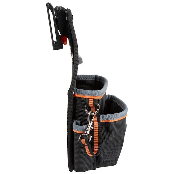Klein Tools 55833Mb Pouch, Tool Pouch, Modbox, Open, Black/Gray/Orange,