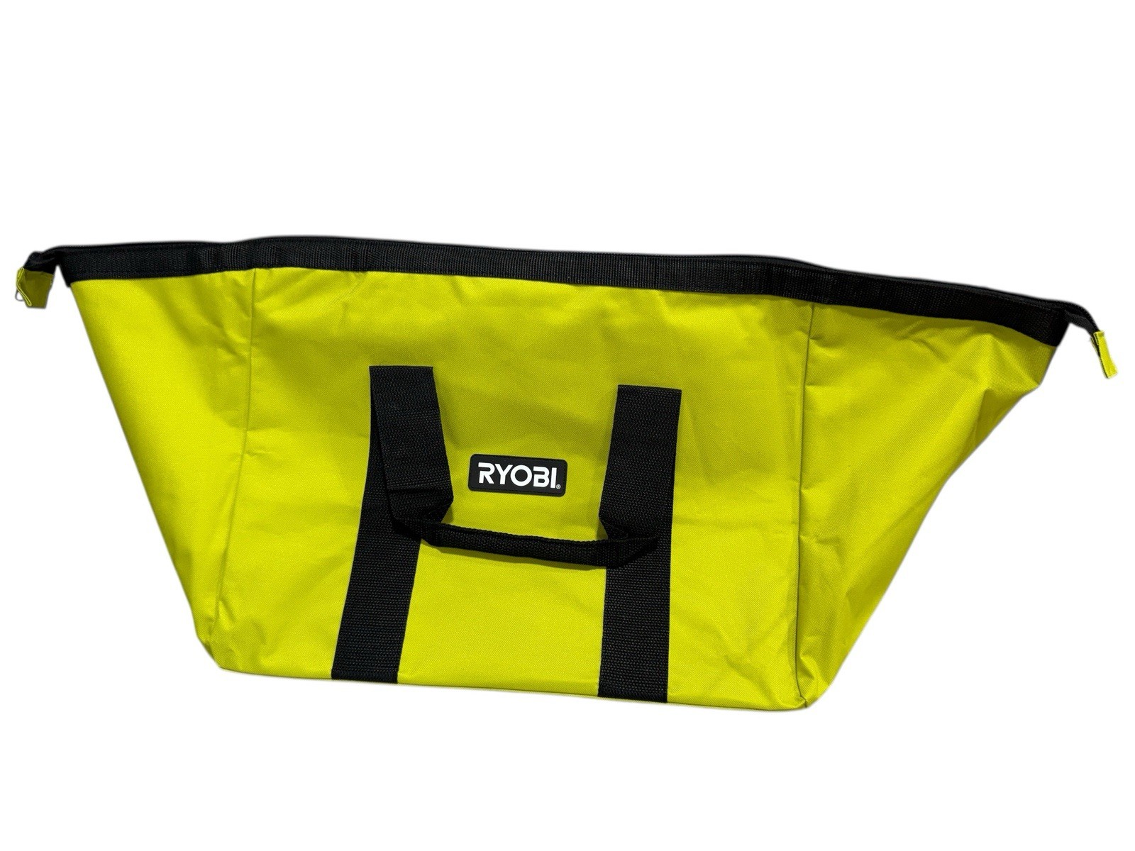 Ryobi Contractors Heavy Duty Canvas Tool Bag Wide Mouth 18X12X14 (OB)