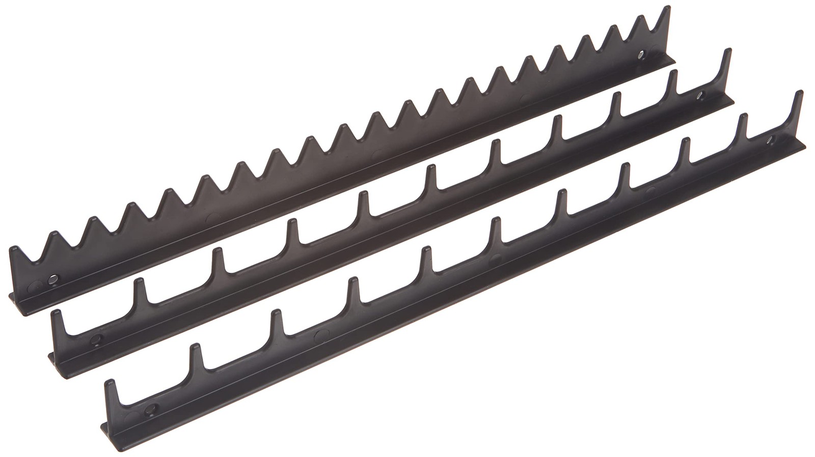 Ernst Screwdriver Rail Set, 20 Tool, Black, (6011-Black) Pack of 1, Black