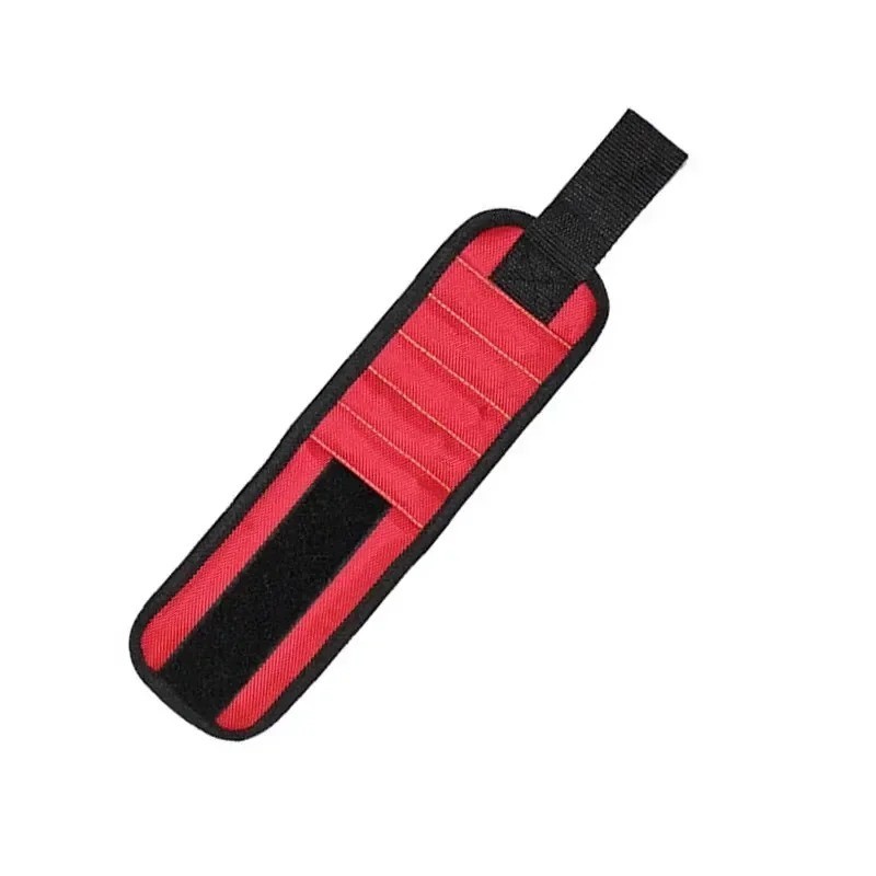 NEW Magnetic Wristband for Tools Strong Magnet Screw Nail Holder Adjustable Band
