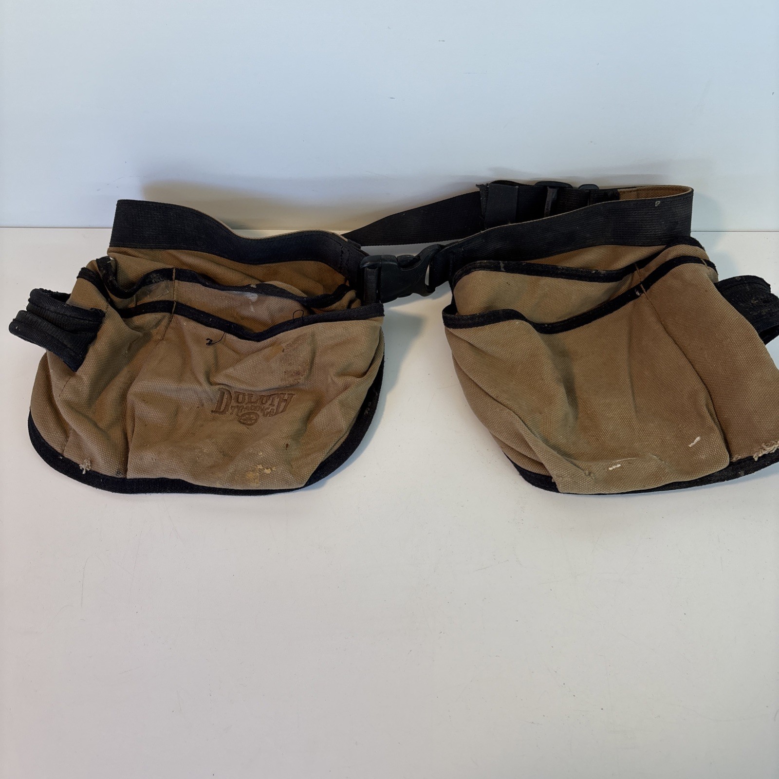 Vintage Duluth Trading Co Tool Apron Carpenter Nail Pouch Belt