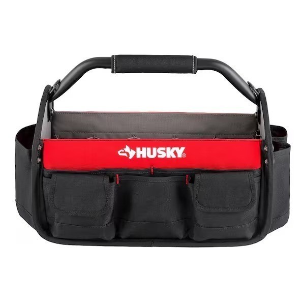 17 In. 18 Pocket Open Top Tool Bag