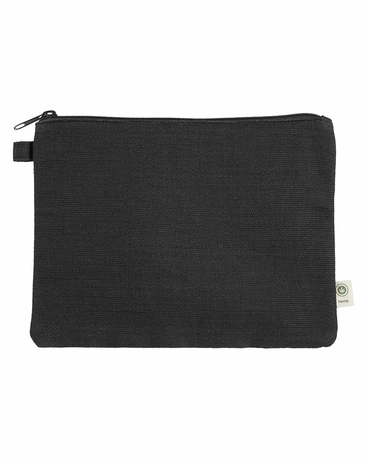Econscious 55% Hemp 45% Cotton Contrast Zipper Pouch EC8402 One Size