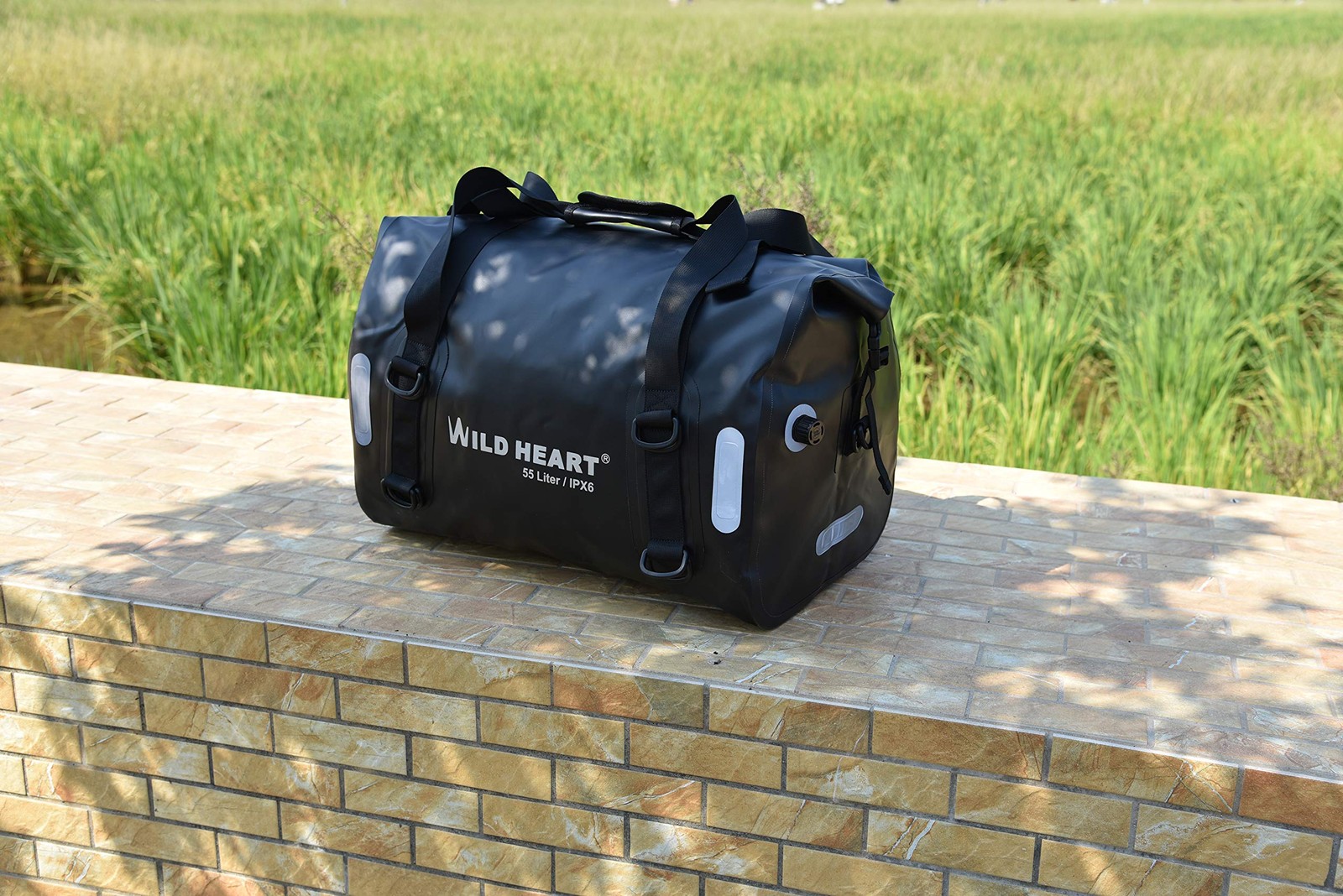 Waterproof Motorcycle Dry Duffel Bag 55L 66L 77L for Travel & Outdoor Adventures