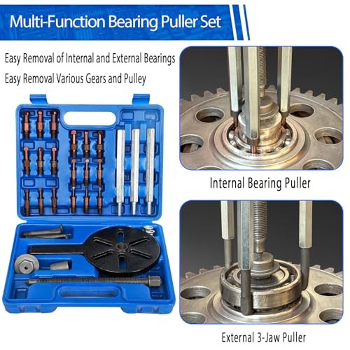 21 in1 Bearing Puller, Bearing Puller Set, Inner Hole Three-Jaw 21in1-puller