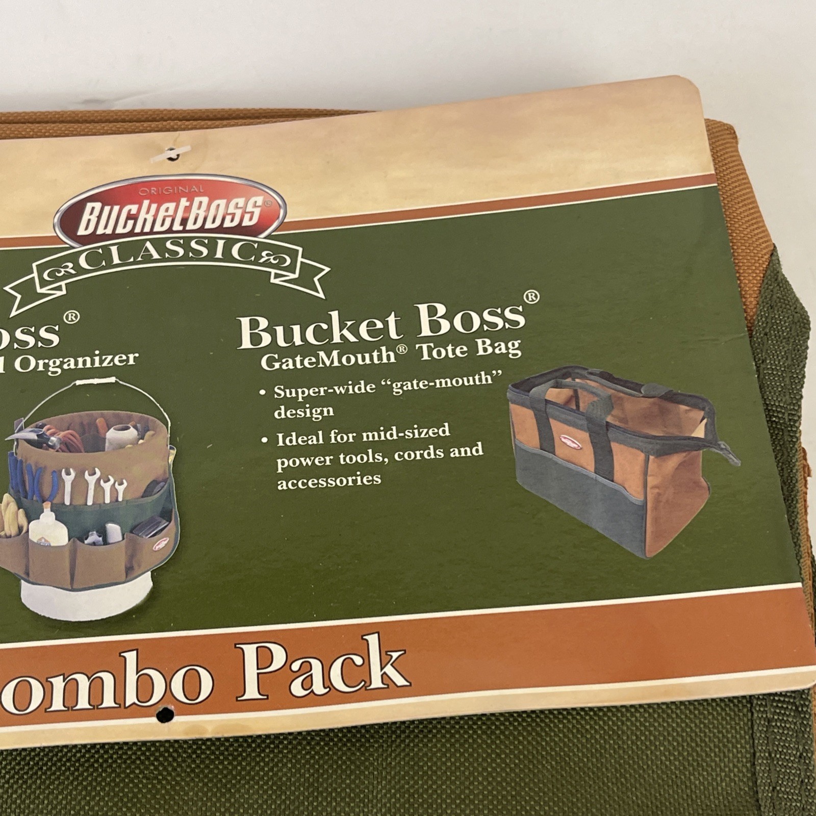 Bucket Boss Bucket Tool Organizer Classic Model Multiple Pockets New With Tags