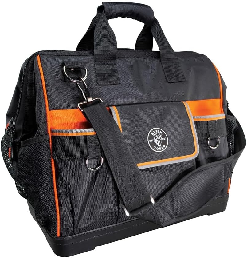 Klein Tools 55469 Ballistic Weave Tool Bag Open Top