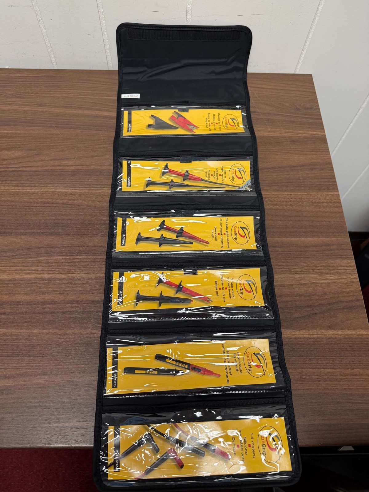 Fluke Nylon Carrying Case For TLK-225 SureGrip Master Accessory Set. Very Good
