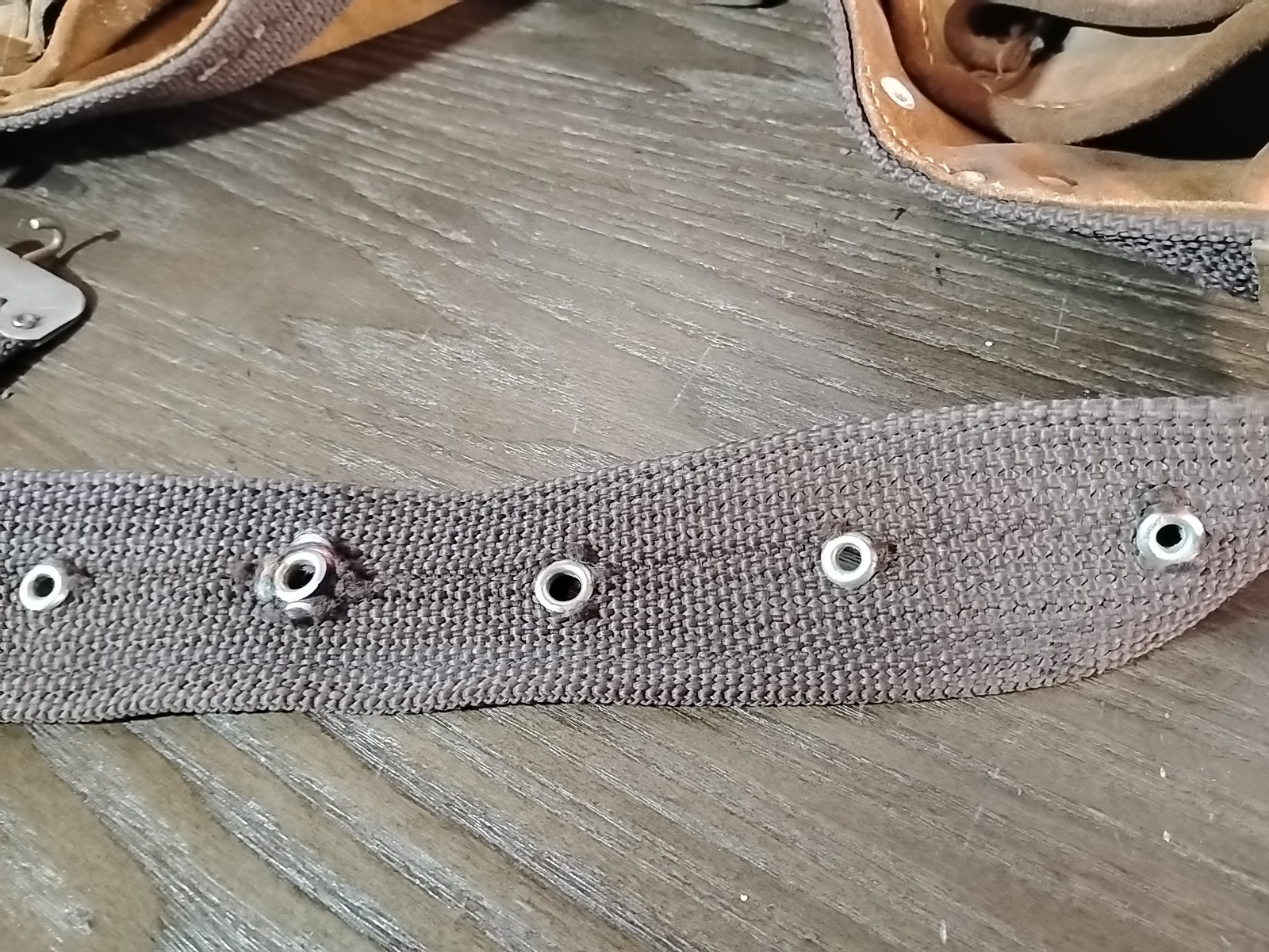 Nicholas Heavy Split Cowhide No. 490X Tool Belt – USA Vintage Carpenter’s Belt