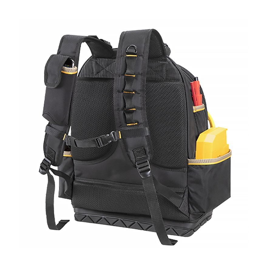 CLC Work Gear PB113 38 Pocket Molded Base Tool Backpack, Black and Blue | NEW