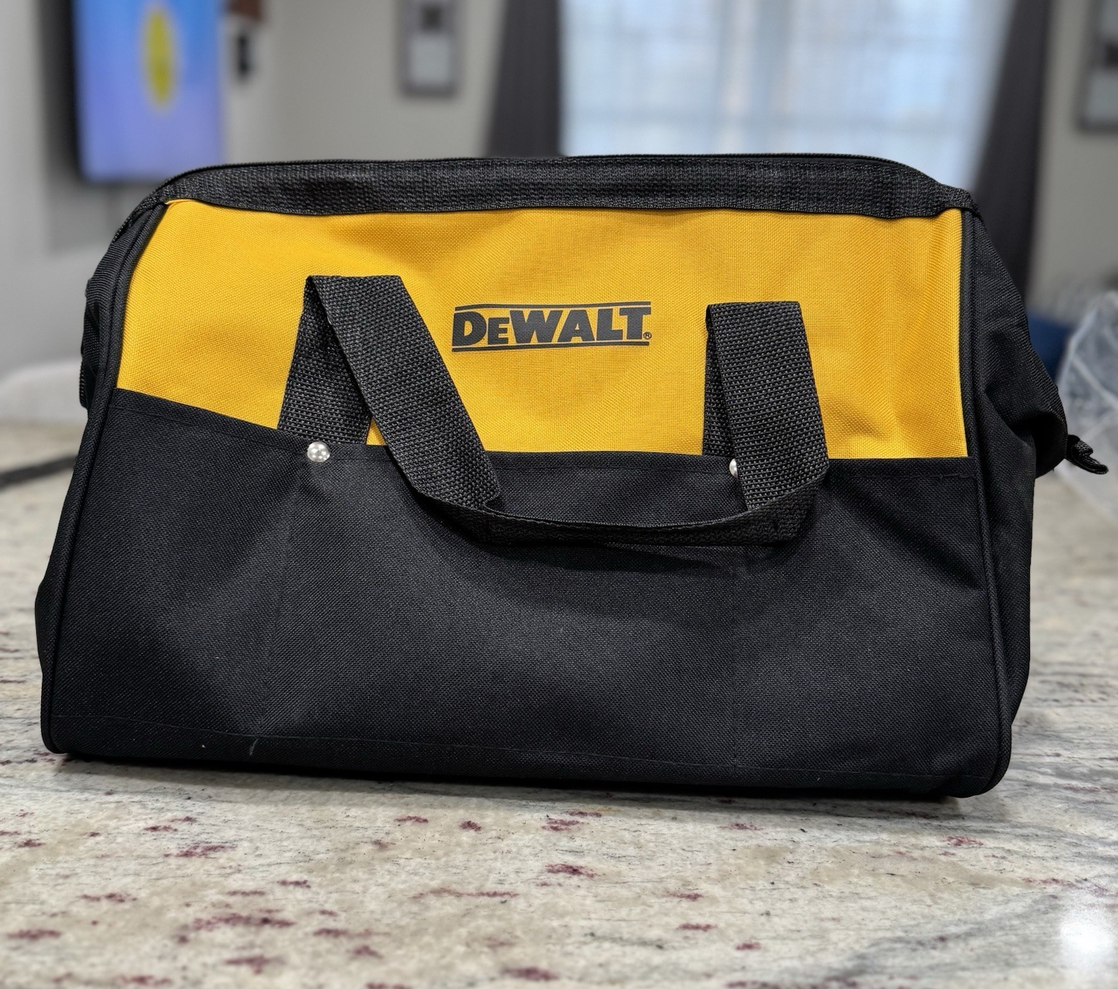 DEWALT N037466 13 inch Ballistic Contractor Tool Bag with Runners