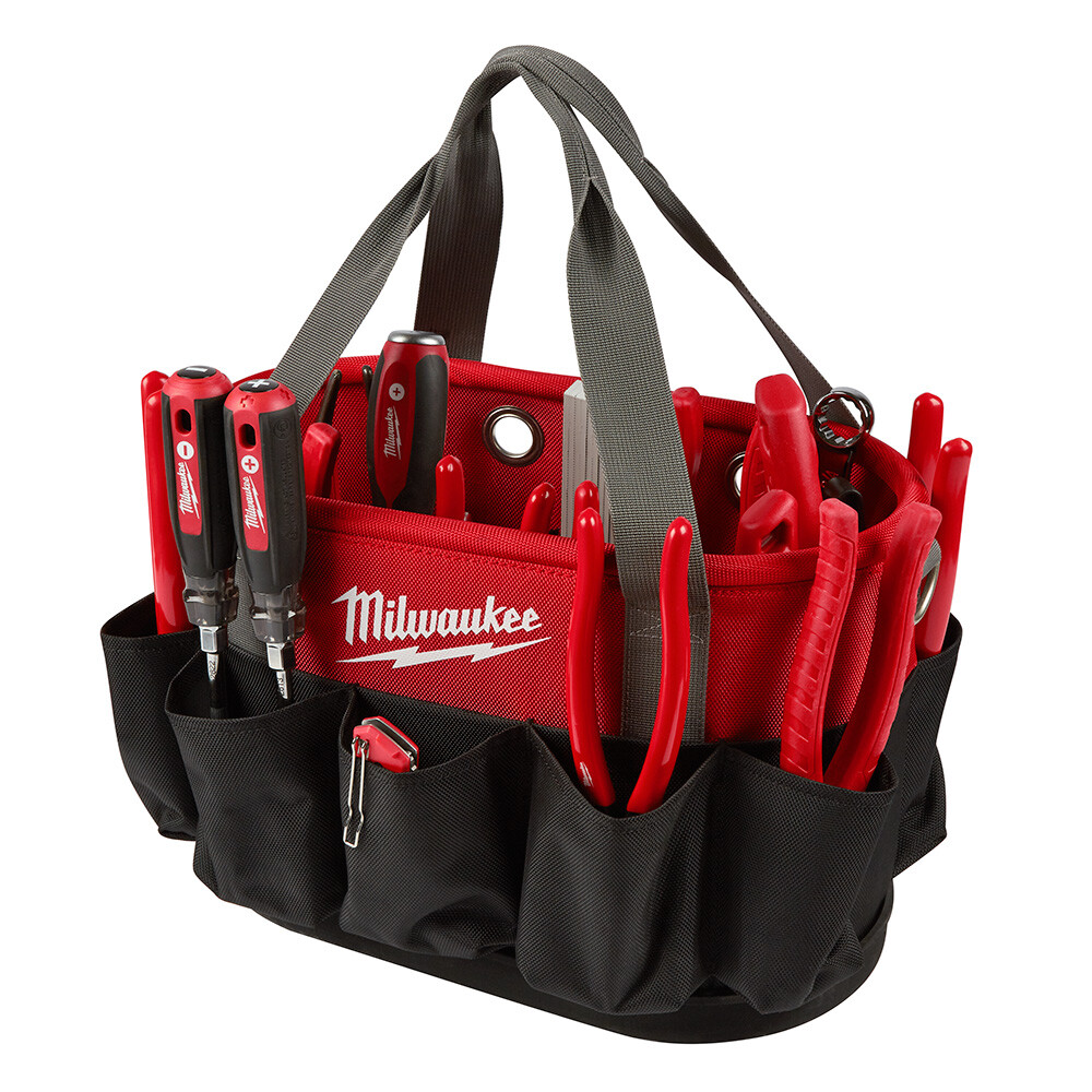 Milwaukee 48-22-8275 Impact Resistant Polymer Underground Oval Bag, 24 Pockets