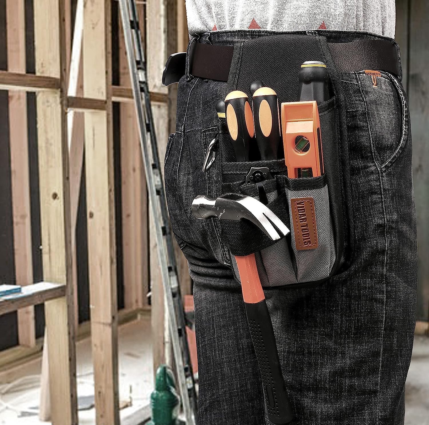 Small Tool Pouch with Belt ClipTool Belt PouchesElectrician Tool Pouch.Mini
