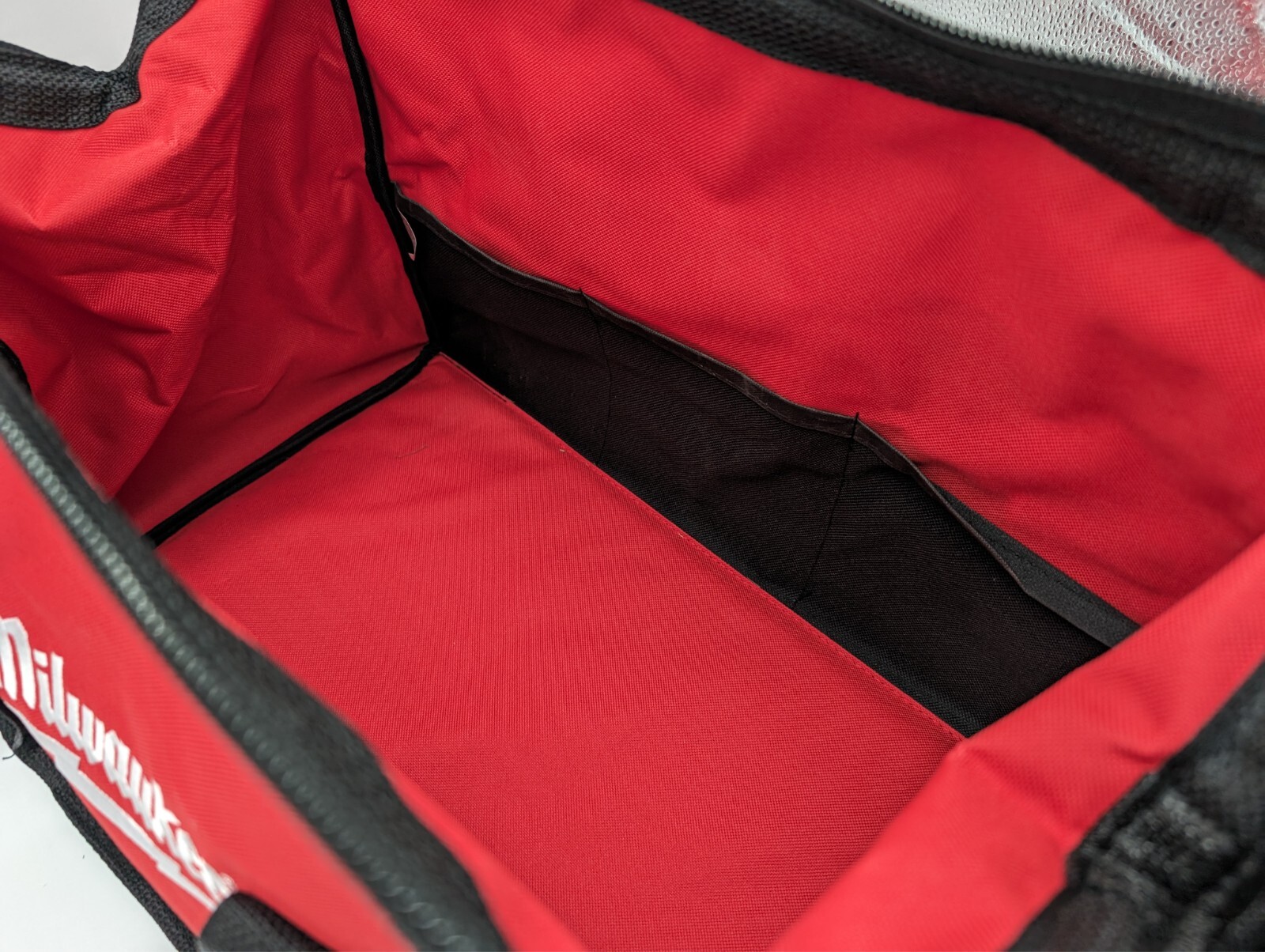 NEW Milwaukee M18 M12 16″ x 10″ x 10″ Canvas Contractor Tool Bag Case Driver 18V