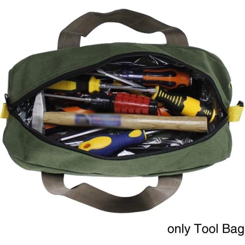 Waterproof 16 Inch Tool Bag – Large Capacity Canvas Tote for Hand Tools