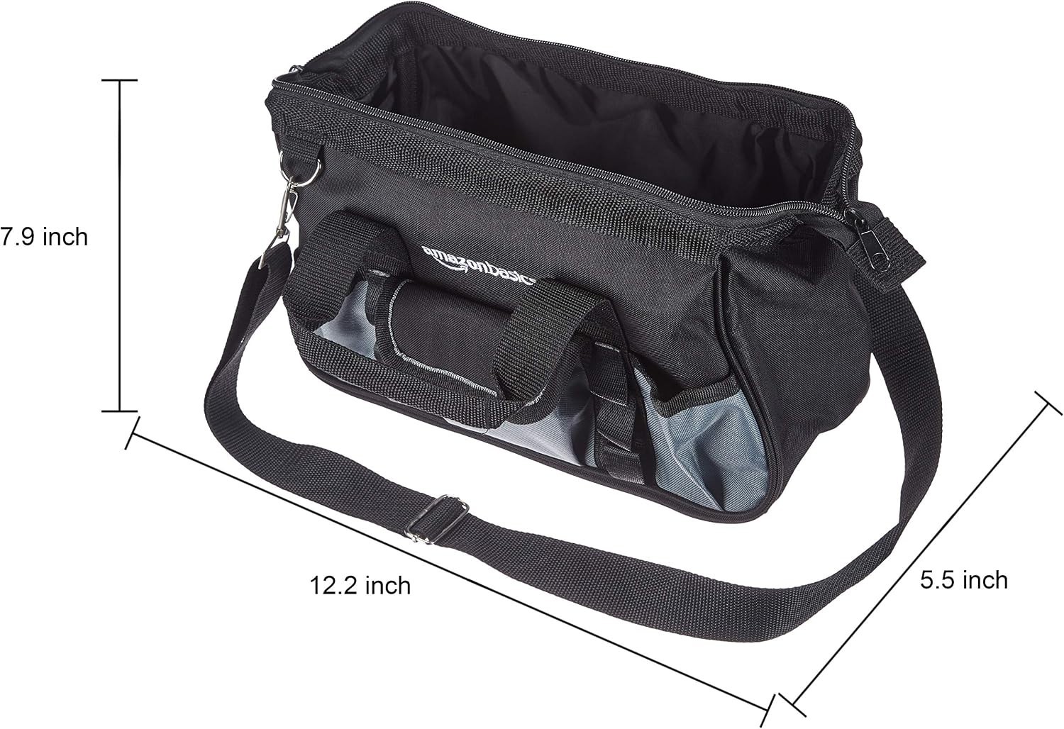 Durable Wear-Resistant Tool Storage Bag with Adjustable Shoulder Strap, Porta…
