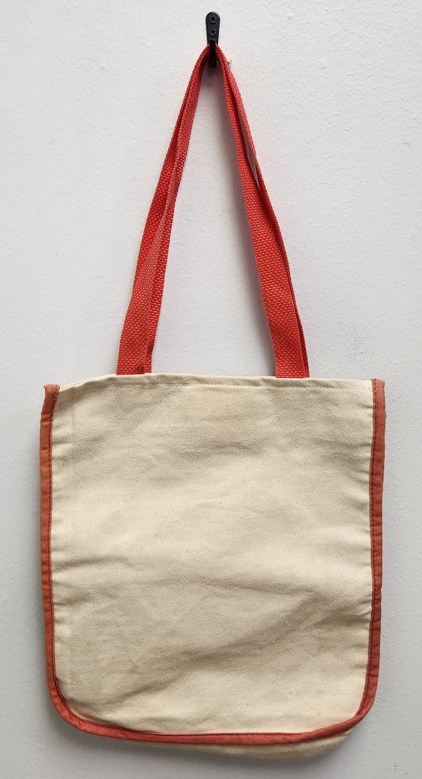 Vintage Mac Tools Canvas Tote Bag Red Logo Promotional Automotive Collectible