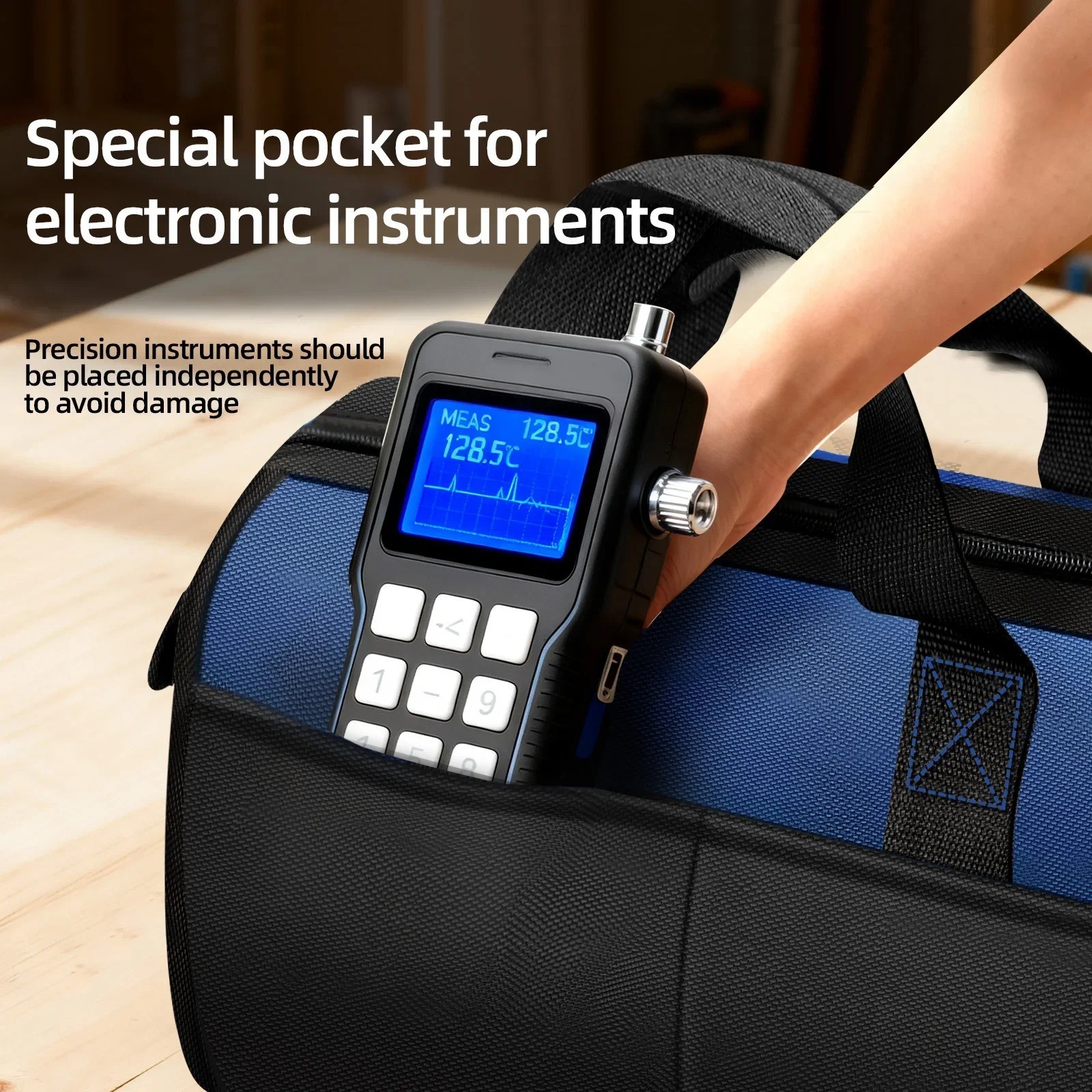Tool Bags Portable Multifunctional Tool Bag Heavy Duty Storage Case Storage Bag