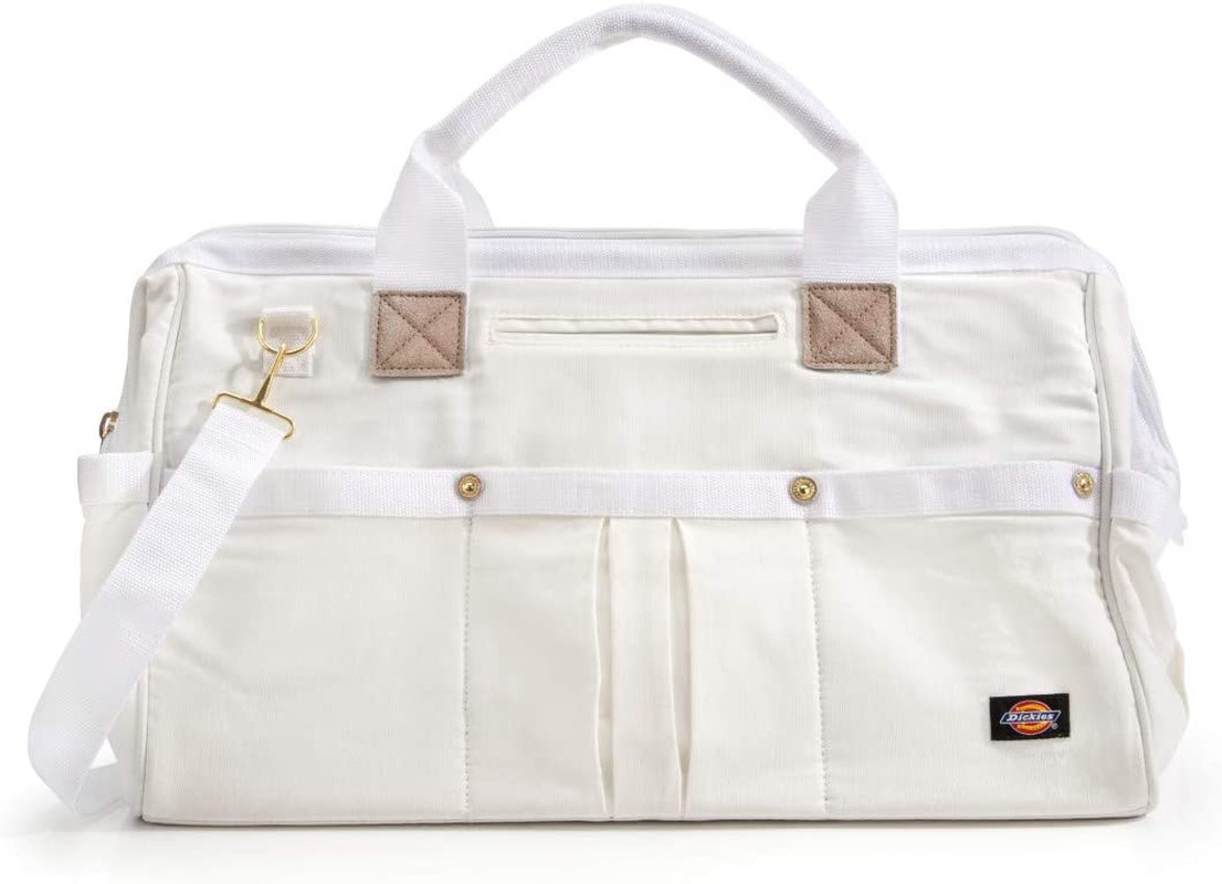 20-Inch Durable Canvas Work Bag for Painters, Carpenters, and Builders, Heavy-Du