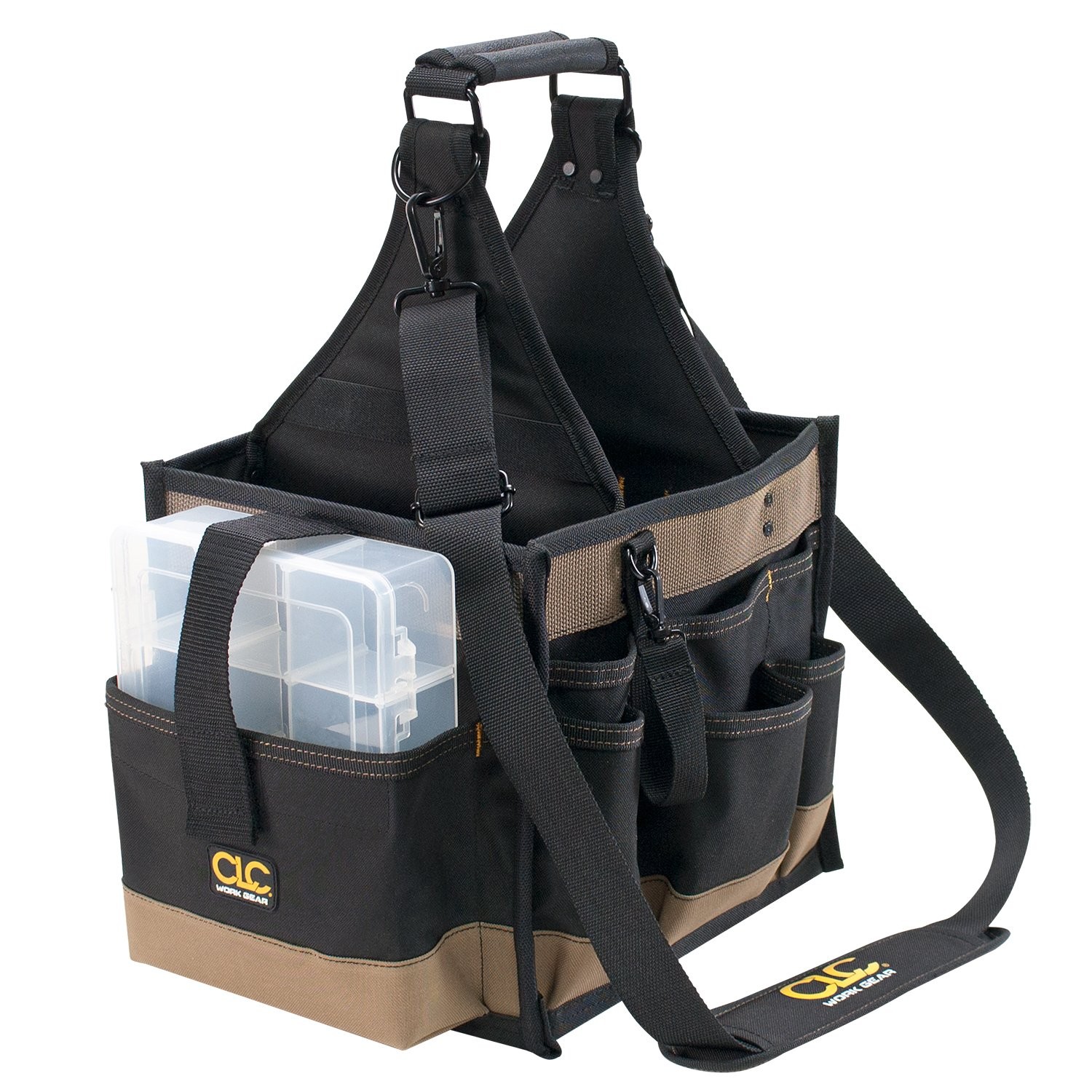 CLC Custom LeatherCraft 1528 Large Electrical and Maintenance Tool Carrier, B…