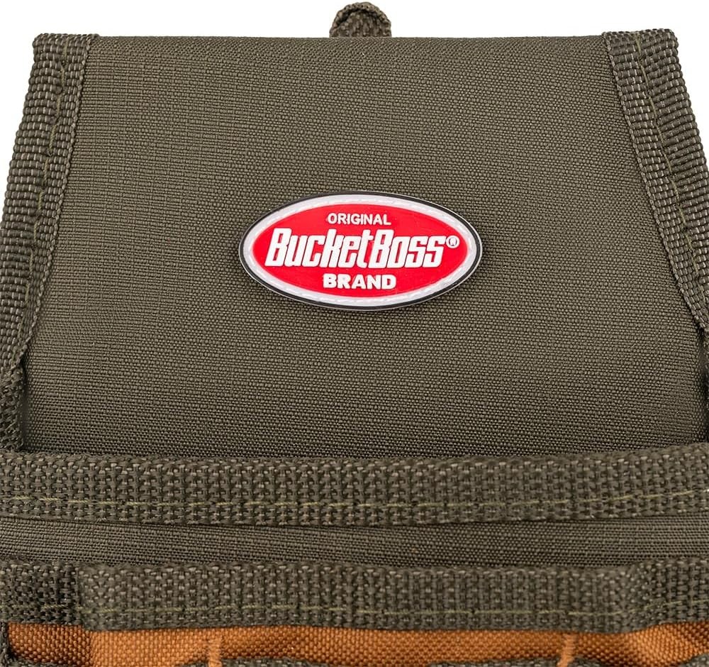 Heavy Duty Brown Tool Organizer Pouch with Flap – Original Series