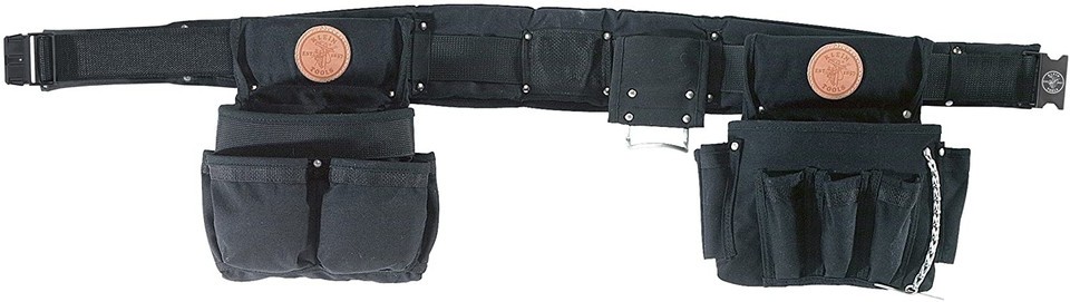 Klein Tools 5710L Electricians Tool Belt Combo Set, 4-Piece, Large New