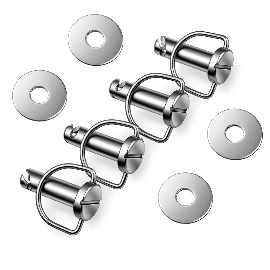 XYZMT 4 Pack Quick Release Hard Saddlebag Mounting Pins Compatible with Harle…