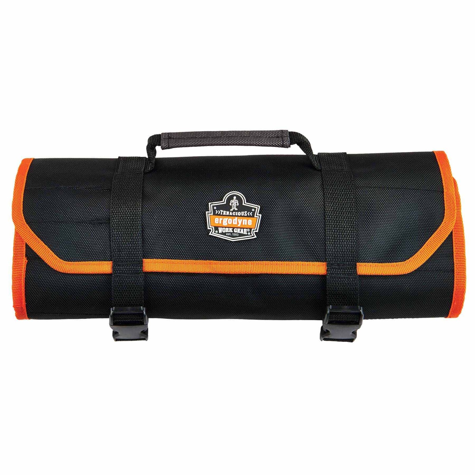 Ergodyne 13771 Arsenal 5871 Black Polyester Tool Roll Up 21-Pocket