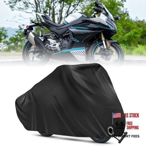 420D Heavy Duty Motorcycle Cover for CFMOTO 450SS 450NK (2024-2026), 300NK