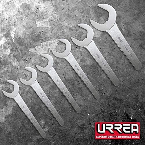 Superior 30 Degree Open End Wrench – Lightweight, Polished Steel Finish
