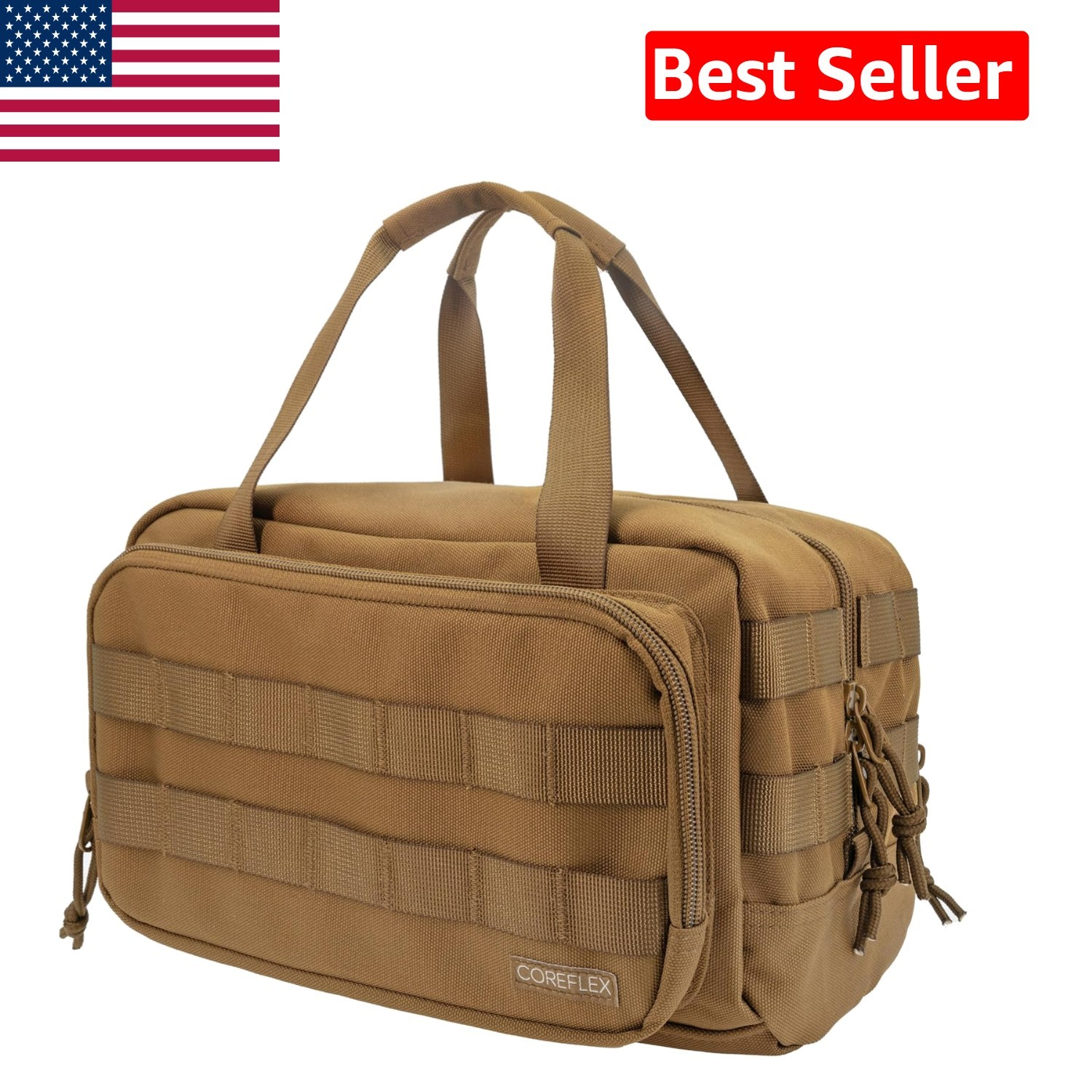12″ Water-Repellent Tool Bag – Heavy-Duty, Compact Design for Every Tradesman