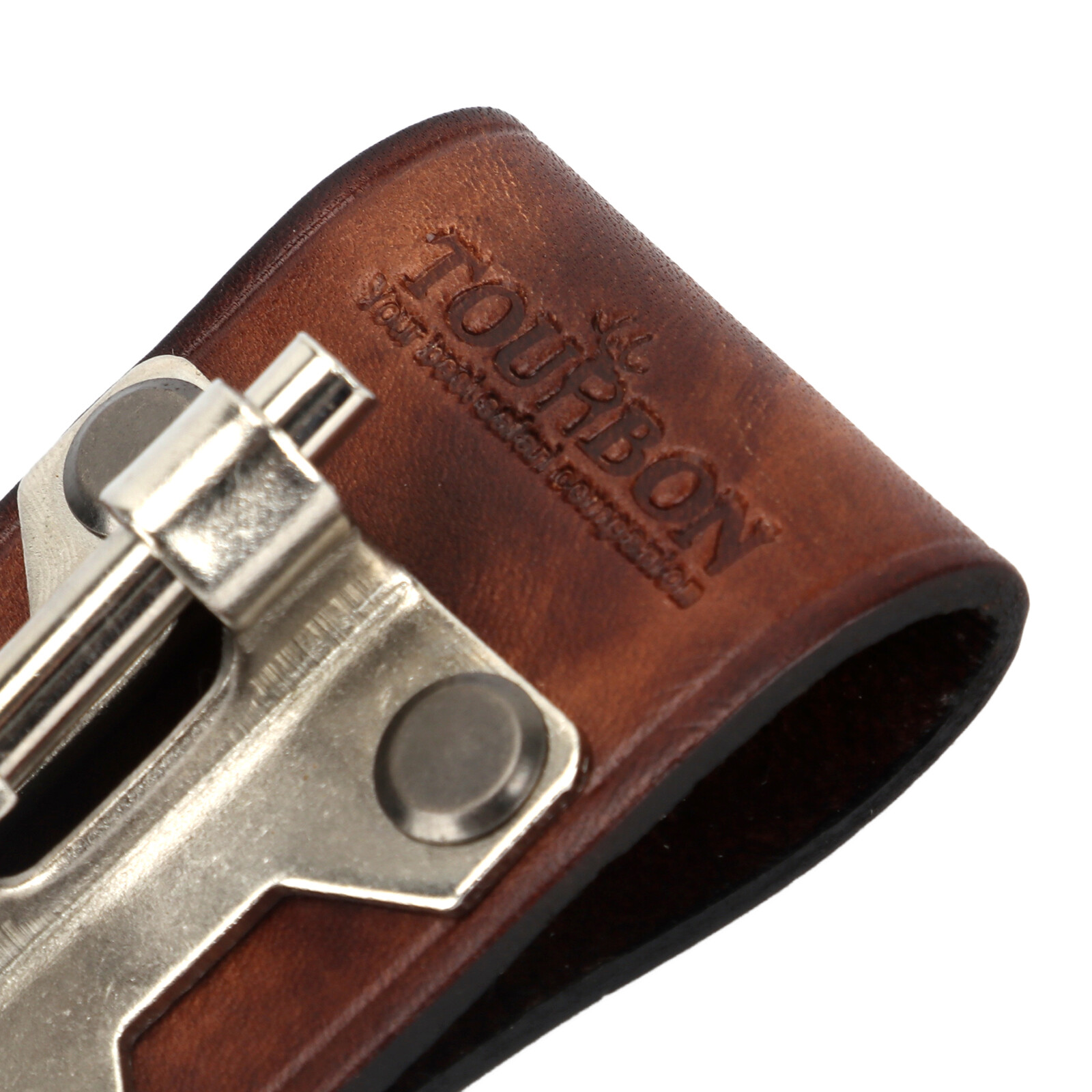 Tourbon Steel Float Tool J Hook for Belt Loop Trowel Power Cord Carrying-Leather