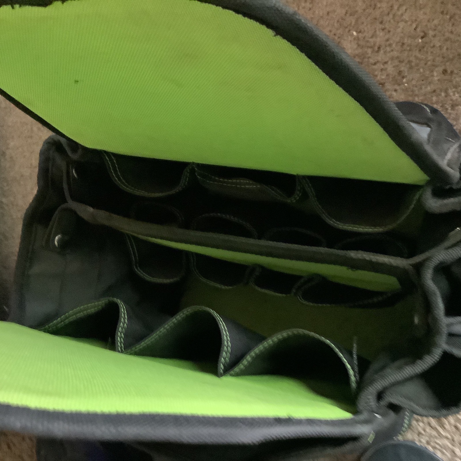 Greenlee 0158-24 Tool Bag, Polyester, Black, 27 Pockets very nice