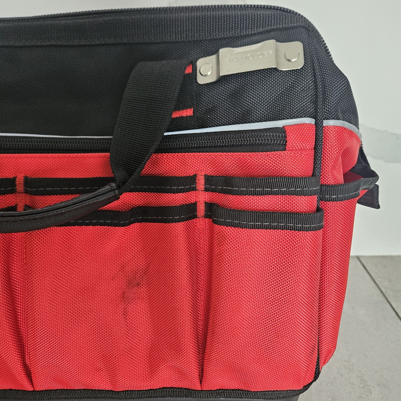 Craftsman Versastack 17 In Tool Bag Used Great Condition Toolbag Red Heavy Duty