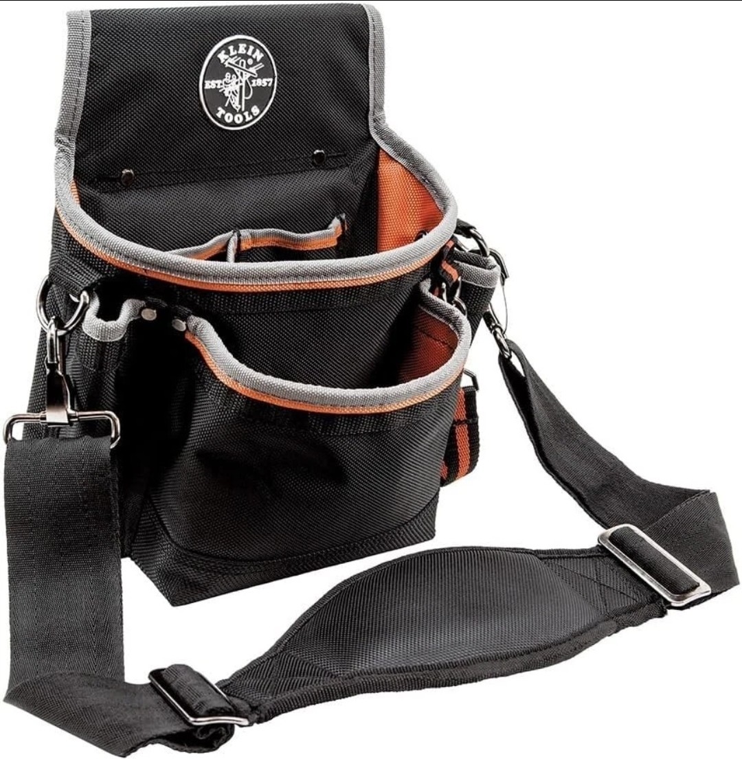 Klein Tools 5243 Tradesman Pro™ Tool Pouch, 15 Pockets in original bag!