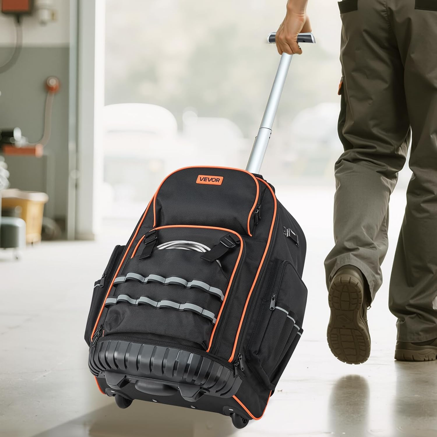 Ultimate Heavy Duty Tool Backpack – 72 Pockets, 110 Lbs Capacity